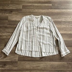 Loft flowy dress shirt